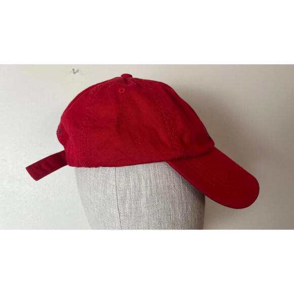 POLO RALPH LAUREN RED BEAR RL13 BASEBALL CAP HAT - Picture 2 of 6